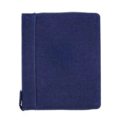 Girologio 24 Zippered Pen Case In Cotton Denim