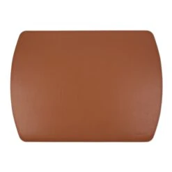 Girologio Full Grain Leather Writing Mat In Light Brown