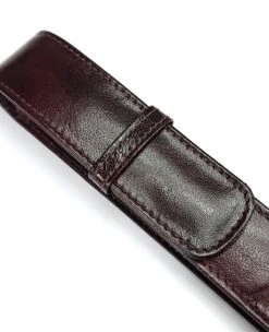 Girologio Single Pen Case In Oxblood -Pen & Paper Store 71e4f50b 2bd1 4ad5 af96 ccc4c1f4ea7a
