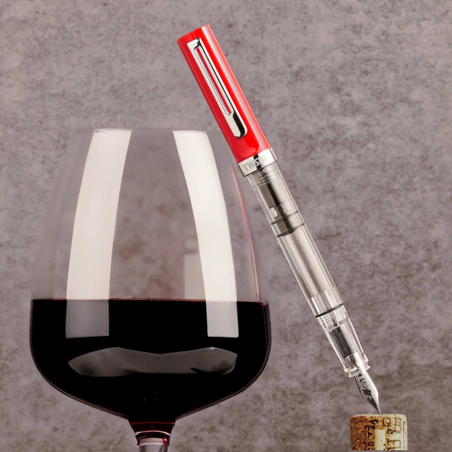 TWSBI Eco-T Fountain Pen In Rosso 10 TWSBI Eco-T Fountain Pen In Rosso - Image 10