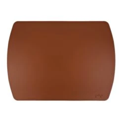 Girologio Repurposed Leather Writing Mat In Congac