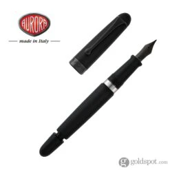 Aurora 88 Unica Nera Fountain Pen In Satin Black - 14K Gold -Pen & Paper Store aurora 88 unica nera fountain pen in satin black 14k gold 937