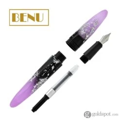 Benu Briolette Fountain Pen In Luminous Orchid -Pen & Paper Store benu briolette fountain pen in luminous orchid 306