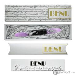 Benu Briolette Fountain Pen In Luminous Orchid -Pen & Paper Store benu briolette fountain pen in luminous orchid 564