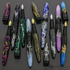 Benu Briolette Fountain Pen In Luminous Orchid -Pen & Paper Store benu briolette fountain pen in luminous orchid 894