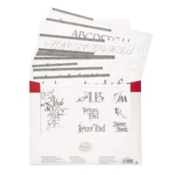 Brause Introduction To Calligraphy Lettering Practice Cards