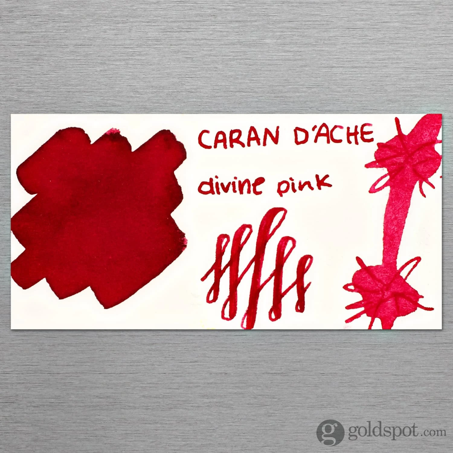 Caran D'Ache Chromatics Bottled Ink In Divine Pink - 50 ML 2 Caran D'Ache Chromatics Bottled Ink In Divine Pink - 50 ML - Image 2