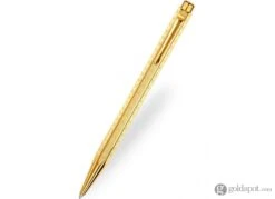 Pen & Paper Store -Pen & Paper Store caran d ache ecridor chevron ballpoint pen in gilded 477