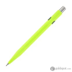 Caran D'Ache 844 Metal Collection Mechanical Pencil In Fluorescent Yellow - 0.7mm -Pen & Paper Store caran dache 844 metal collection mechanical pencil in fluorescent yellow 0 7mm 146