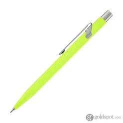 Caran D'Ache 844 Metal Collection Mechanical Pencil In Fluorescent Yellow - 0.7mm -Pen & Paper Store caran dache 844 metal collection mechanical pencil in fluorescent yellow 0 7mm 531