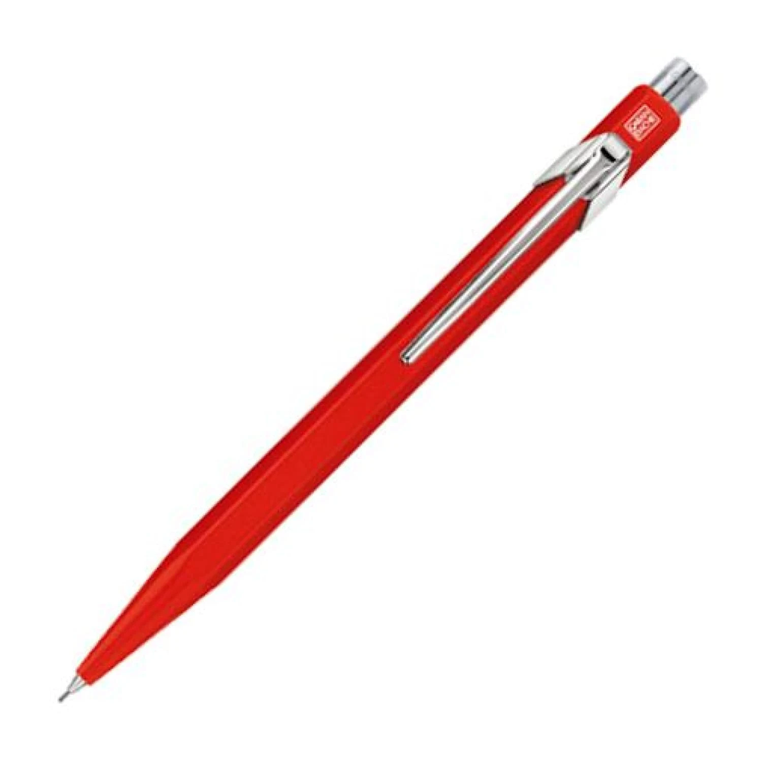 Caran D'Ache 844 Metal Collection Mechanical Pencil In Red - 0.7mm 1 Caran D'Ache 844 Metal Collection Mechanical Pencil In Red - 0.7mm