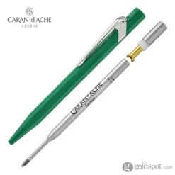 Caran D'Ache 849 Metal Collection Ballpoint Pen In Green -Pen & Paper Store caran dache 849 metal collection ballpoint pen in green 255