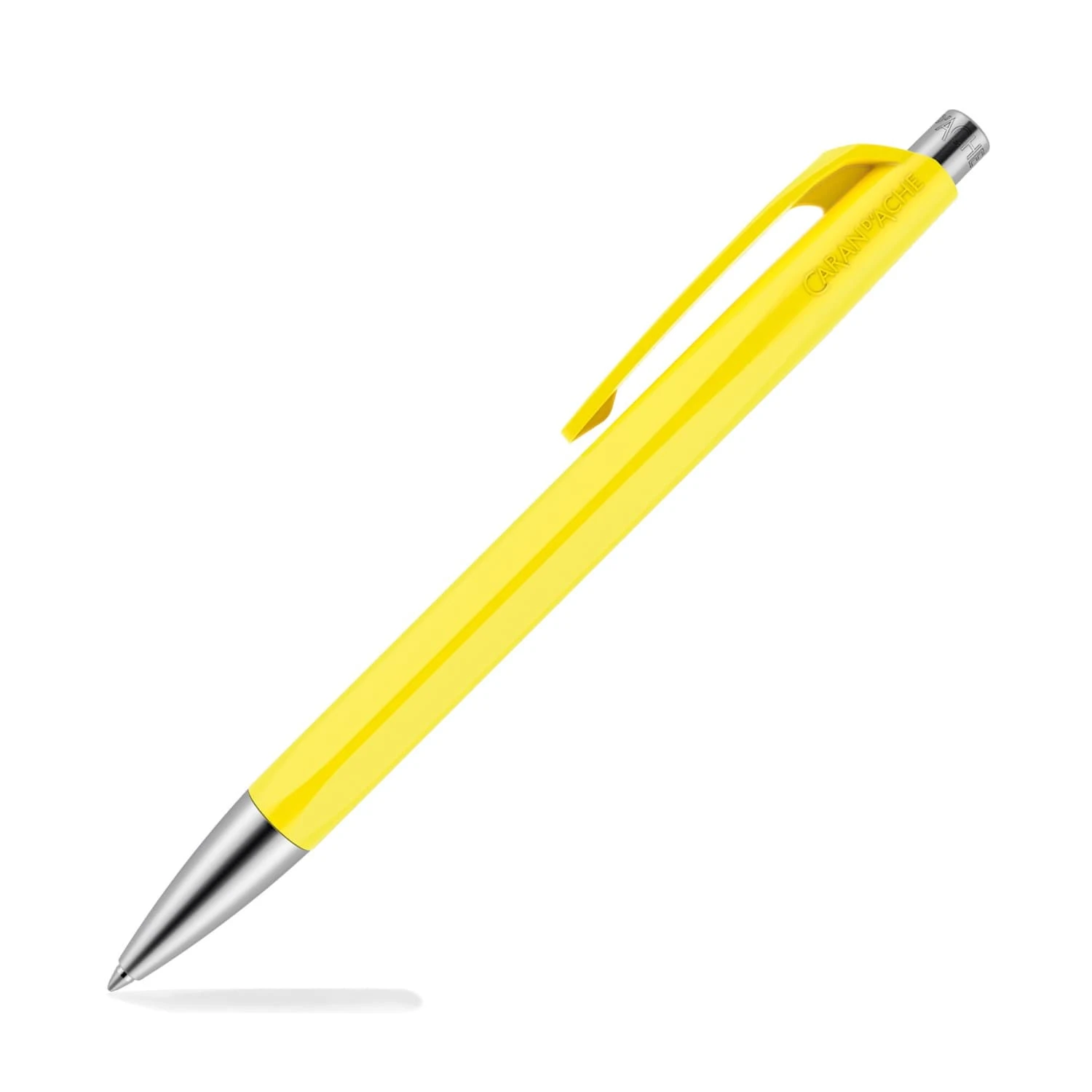 Caran D'Ache 888 Infinite Ballpoint Pen In Lemon Yellow 1 Caran D'Ache 888 Infinite Ballpoint Pen In Lemon Yellow