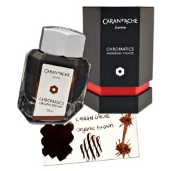 Caran D'Ache Chromatics Bottled Ink In Organic Brown - 50 ML