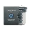 Caran D'Ache Chromatics Ink Cartridges In Magnetic Blue - Pack Of 6
