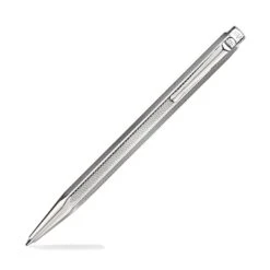 Caran D'Ache Ecridor Ballpoint Pen In Retro Silver Plated And Palladium Coated