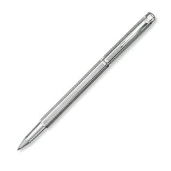 Caran D'Ache Ecridor Retro Rollerball Pen In Silver And Rhodium