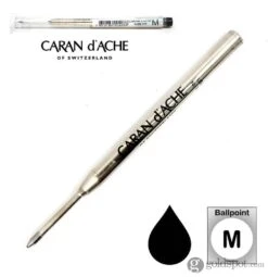 Caran D'Ache Goliath Ballpoint Pen Refill In Black -Pen & Paper Store caran dache goliath ballpoint pen refill in black 171