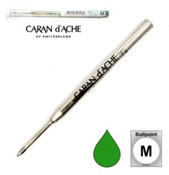 Caran D'Ache Goliath Ballpoint Pen Refill In Green - Medium Point