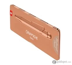 Caran D'Ache Metal Collection Mechanical Pencil In Brut Rose -Pen & Paper Store caran dache metal collection mechanical pencil in brut rose 946