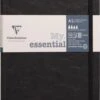 Clairefontaine Essential Numbered Ruled Notebook In Black - A5