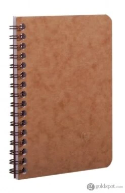 Clairefontaine Wirebound Basics Ruled Notebook In Tan -Pen & Paper Store clairefontaine wirebound basics ruled notebook in tan 841