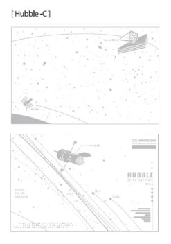 Colorverse Ink Swatch Card In Hubble-C