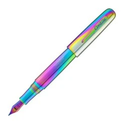 Conklin All American Fountain Pen In Metal & Rainbow - Limited Edition