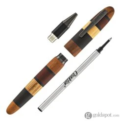 Conklin All American Rollerball Pen In Quad Wood -Pen & Paper Store conklin all american rollerball pen in quad wood 479