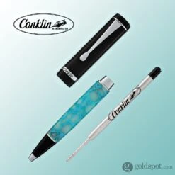 Conklin Duragraph Ballpoint Pen In Turquoise Nights -Pen & Paper Store conklin duragraph ballpoint pen in turquoise nights 275