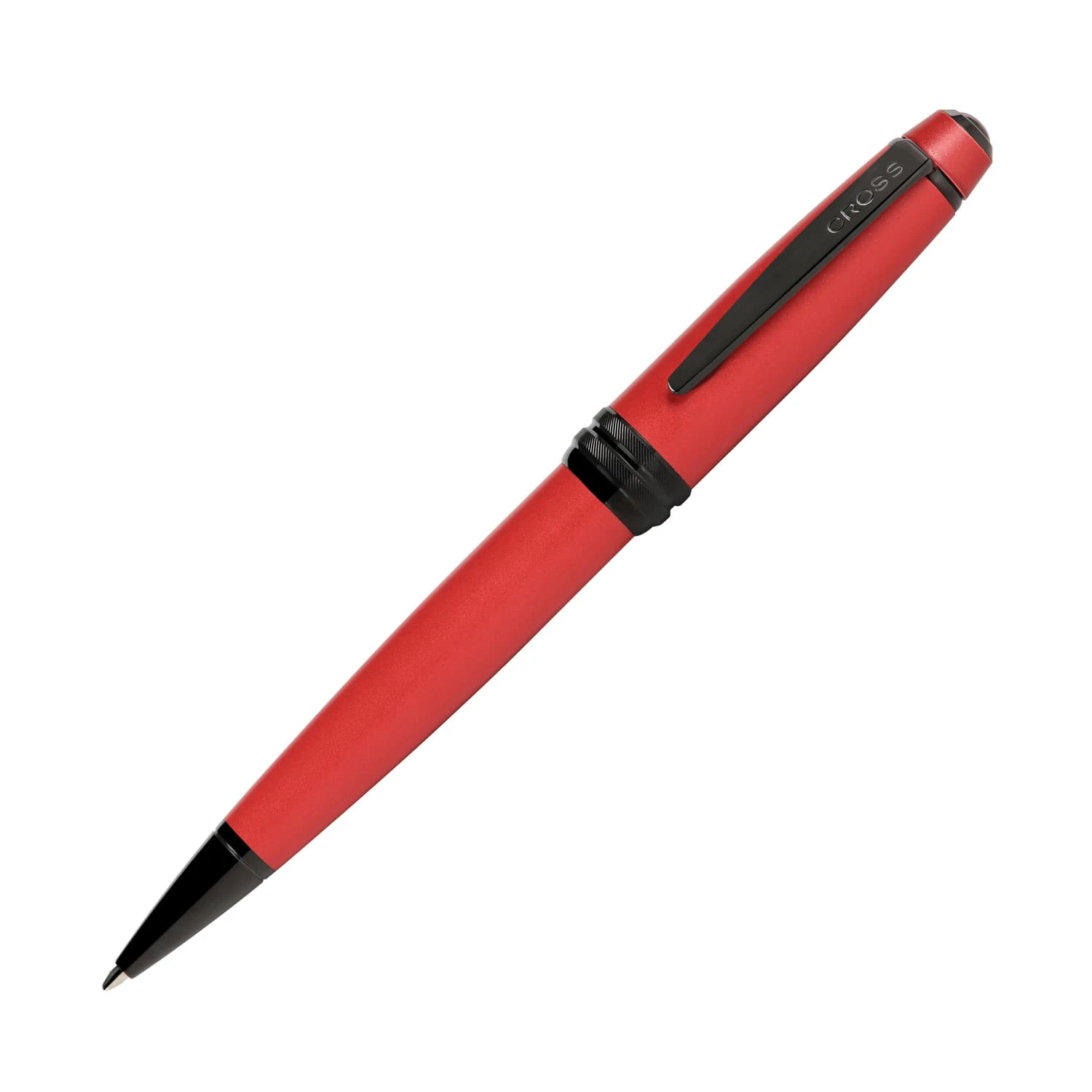 Cross® Cross Bailey Ballpoint Pen Matte Red Lacquer PVD 1 Cross® Cross Bailey Ballpoint Pen Matte Red Lacquer PVD