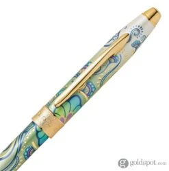 Cross® Cross Botanica Ballpoint Pen In Green Daylily With 23K Gold Trim -Pen & Paper Store cross botanica ballpoint pen in green daylily with 23k gold trim 487