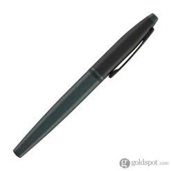 Cross® Cross Calais Fountain Pen In Matte Green Lacquer With Black Trim -Pen & Paper Store cross calais fountain pen in matte green lacquer with black trim 361