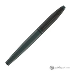 Cross® Cross Calais Fountain Pen In Matte Green Lacquer With Black Trim -Pen & Paper Store cross calais fountain pen in matte green lacquer with black trim 901