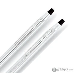 Cross® Cross Classic Century Ballpoint Pen & 0.7mm Mechanical Pencil Set In Lustrous Chrome -Pen & Paper Store cross classic century ballpoint pen 0 7mm mechanical pencil set in lustrous chrome 876