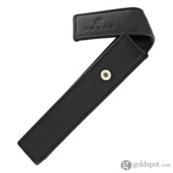 Cross® Cross Single Pen Pouch Classic Black With Snap Closure -Pen & Paper Store cross single pen pouch classic black with snap closure 136