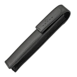 Cross® Cross Single Pen Pouch Classic Black With Snap Closure