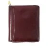 Girologio 12 Zippered Pen Case In Oxblood