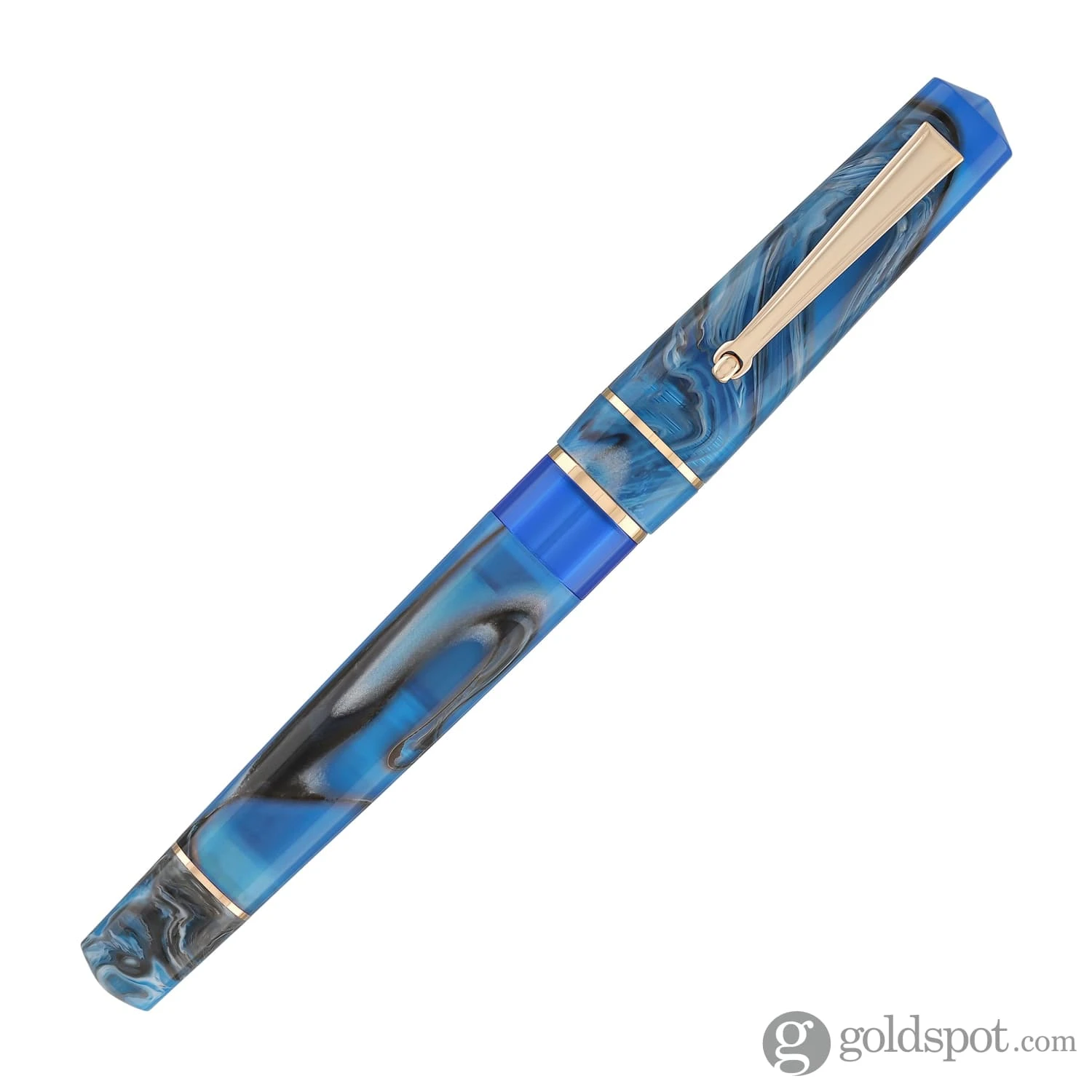 Delta Duna Piston Fountain Pen In Oasis Blue 4 Delta Duna Piston Fountain Pen In Oasis Blue - Image 4