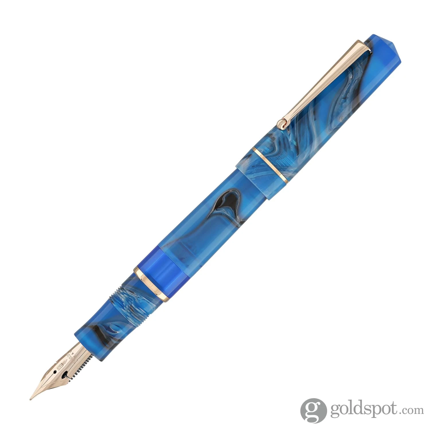 Delta Duna Piston Fountain Pen In Oasis Blue 2 Delta Duna Piston Fountain Pen In Oasis Blue - Image 2