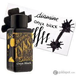 Diamine Bottled Ink In Onyx Black -Pen & Paper Store diamine bottled ink in onyx black 746