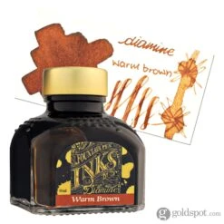 Diamine Classic Bottled Ink And Cartridges In Dark Brown -Pen & Paper Store diamine classic bottled ink and cartridges in dark brown 392