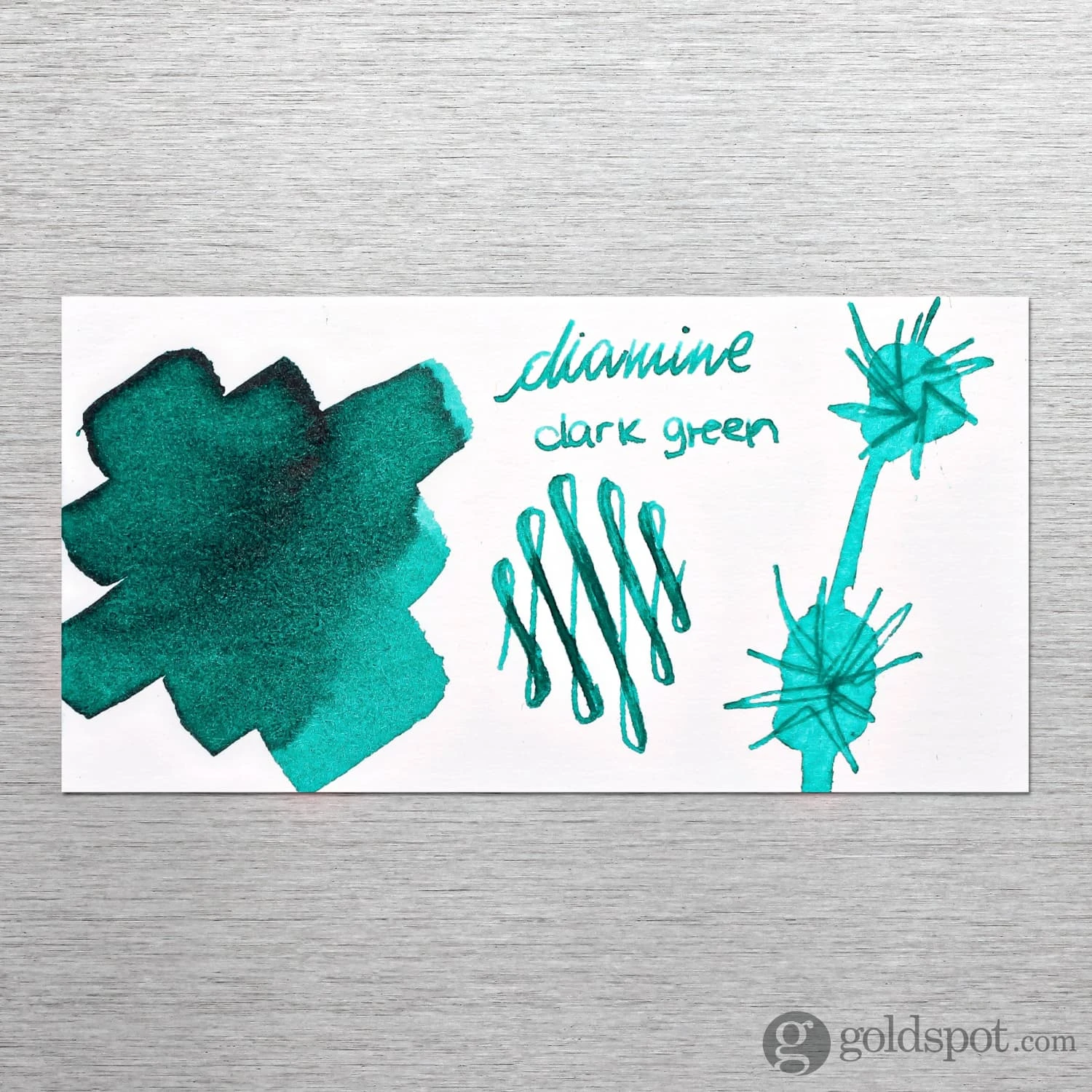 Diamine Classic Bottled Ink In Cool Green 2 Diamine Classic Bottled Ink In Cool Green - Image 2