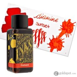 Diamine Classic Bottled Ink In Sunset Orange 9 Diamine Classic Bottled Ink In Sunset Orange -Pen & Paper Store diamine classic bottled ink in sunset orange 716