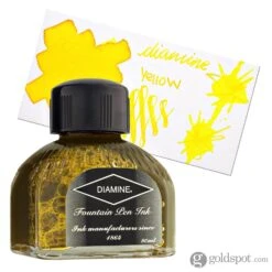Diamine Classic Bottled Ink In Yellow 8 Diamine Classic Bottled Ink In Yellow -Pen & Paper Store diamine classic bottled ink in yellow 945