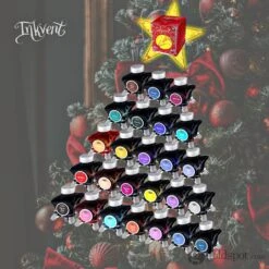 Diamine Inkvent Red Edition Shimmer & Sheen Bottled Ink In Stargazer - 50 ML -Pen & Paper Store diamine inkvent red edition shimmer sheen bottled ink in stargazer 50 ml 830