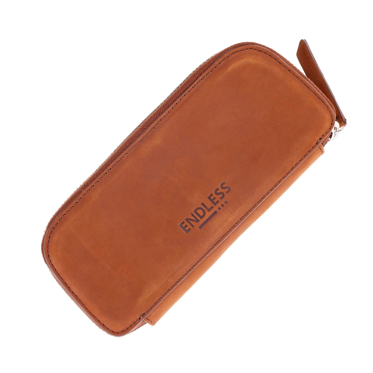 Endless Companion Leather Adjustable Pen Pouch - 3 Pens Brown 1 Endless Companion Leather Adjustable Pen Pouch - 3 Pens Brown