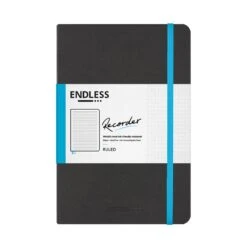 Endless Recorder A5 Notebook In Infinite Space With The 80gsm Regalia Paper - Ruled