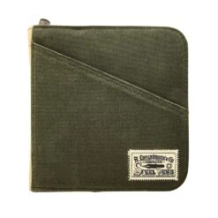 Esterbrook 20 Pen Zipper Case In Army Green