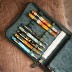 Esterbrook 20 Pen Zipper Case In Army Green 11 Esterbrook 20 Pen Zipper Case In Army Green -Pen & Paper Store esterbrook 20 pen zipper case in army green 741